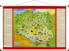 Фото #1 товара Декоративная карта для детской комнаты Lider Serwis Zbigniew Raszka Молодого исследователя 580Х380 мм