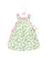 ფოტო #2 პროდუქტის Baby Girls Baby Cotton Dresses, Palm Leaf