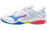 Фото #1 товара Mizuno Wave claw neo 2 耐磨防滑羽毛球鞋 男女同款 红蓝 / Бадминтонные кроссовки Mizuno Wave claw neo 2 71GA227013