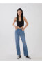 Фото #4 товара LCW Jeans Yüksek Bel Standart Fit Kadın Jean Pantolon