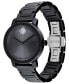 ფოტო #2 პროდუქტის Women's Swiss Bold Evolution 2.0 Black Ceramic Bracelet Watch 34mm