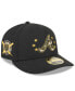 Фото #1 товара Men's Black Atlanta Braves 2024 Armed Forces Day Low Profile 59FIFTY Fitted Hat