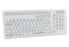 Фото #1 товара GETT KG19268 - Full-size (100%) - Wired - USB - QWERTZ - White