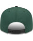 Фото #4 товара Men's Hunter Green Milwaukee Bucks Banded Stars 9FIFTY Snapback Hat