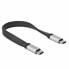 Фото #2 товара DELOCK 901826683 22 cm USB-C Cable