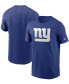 Фото #1 товара Men's Royal New York Giants Primary Logo T-shirt
