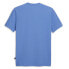 Puma Athletics Graphic Crew Neck Short Sleeve T-Shirt Mens Blue Casual Tops 6791