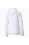 Ess Logo Hoodie - Kadın Beyaz Kapüşonlu Sweatshirt - 586791 02