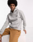 Dickies oakport small logo hoodie in grey