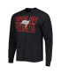 Фото #3 товара Men's Black Tampa Bay Buccaneers Brand Wide Out Franklin Long Sleeve T-shirt