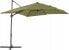 Beliani Lumarko Parasol ogrodowy 245 x 245 cm zielony MONZA II!