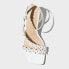Фото #2 товара Women's Mirabel Strappy Heels - A New Day White 12