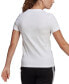 ფოტო #2 პროდუქტის Women's Essentials Cotton Linear Logo T-Shirt