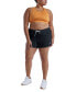 ფოტო #4 პროდუქტის Plus Size Active Identity French Terry Pull-On Shorts