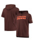 Фото #1 товара Men's Brown Cleveland Browns Game Day Hoodie T-shirt