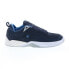 Фото #1 товара DC Williams Slim ADYS100573-XBBW Mens Blue Skate Inspired Sneakers Shoes 8