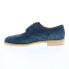 Bruno Magli Milano BM2MILN1 Mens Blue Suede Oxfords Wingtip & Brogue Shoes