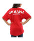 Фото #2 товара Футболка Spirit Jersey женская Oversized Indiana Hoosiers цвета малинового