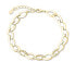 Solid gold-plated bracelet with zircons SVLB0205SH2GO17