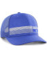 Фото #2 товара Men's Royal Los Angeles Dodgers Rangefinder Brrr Trucker Adjustable Hat
