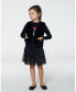 ფოტო #2 პროდუქტის Big Girls Faux Vest Black