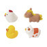 OLMITOS Box 4 Animal Bath Toys