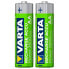 VARTA 1x2 Rechargeable AA NiMH 2600mAh Mignon Batteries