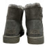 UGG Women's Water Resistant Warm Mini Bailey Button II Boots, 1016422 (Grey, 7)