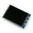 Фото #2 товара Touch screen - resistive LCD TFT 3.2'' 320x240px for Raspberry Pi 4B/3B+/3B - SPI GPIO