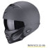 SCORPION EXO-Combat II Graphite convertible helmet