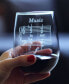 Фото #2 товара Music is my Forte Musician Gifts Stem Less Wine Glass, 17 oz