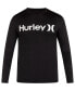 Фото #4 товара Свитшот спортивный Hurley мужской OAO Quick Dry Rashguard на длинный рукав