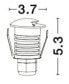 Terrasseneinbaustrahler BANG