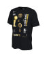 Фото #3 товара Men's Black Denver Nuggets 2023 NBA Finals Champions Celebration Expressive T-shirt