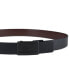 Фото #5 товара Men's Reversible Compression Buckle Belt, Created for Macy's