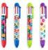 Kolorowe Baloniki Długopis Mechaniczny Potworki 6w1