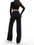 ASOS 4505 Studio soft touch wide leg dance pant in black