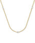 ფოტო #2 პროდუქტის Lab Grown Diamond Round & Emerald-Cut 17" Collar Necklace (3 ct. t.w.) in 14k White Gold or 14k Yellow Gold