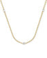 Фото #2 товара Lab Grown Diamond Round & Emerald-Cut 17" Collar Necklace (3 ct. t.w.) in 14k White Gold or 14k Yellow Gold