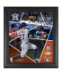 Фото #1 товара Jose Altuve Houston Astros Framed 15" x 17" Impact Player Collage with a Piece of Game-Used Baseball - Limited Edition of 500