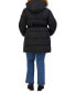 ფოტო #2 პროდუქტის Plus Size Hooded Drawstring-Waist Puffer Coat, Created for Macy's