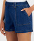 Juniors' High-Rise Pull-On Hot Shorts