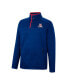 Men's Navy Arizona Wildcats Rebound Quarter-Snap Jacket