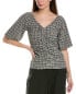 Ganni Seersucker Top Women's