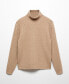 ფოტო #9 პროდუქტის Men's Braided Turtleneck Sweater