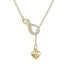 Gold original necklace Infinity with heart 279 001 00097 00