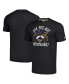 ფოტო #1 პროდუქტის Men's Ray Lewis Charcoal Baltimore Ravens Retired Player Caricature Tri-Blend T-shirt