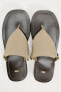 Фото #8 товара Кожаные сандалии с кольцами ZARA