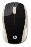 Фото #1 товара HP Wireless Mouse 200 (Silk Gold) - Ambidextrous - Optical - RF Wireless - 1000 DPI - Black - Gold