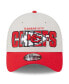 Фото #3 товара Men's Stone, Red Kansas City Chiefs 2023 NFL Draft 39THIRTY Flex Hat